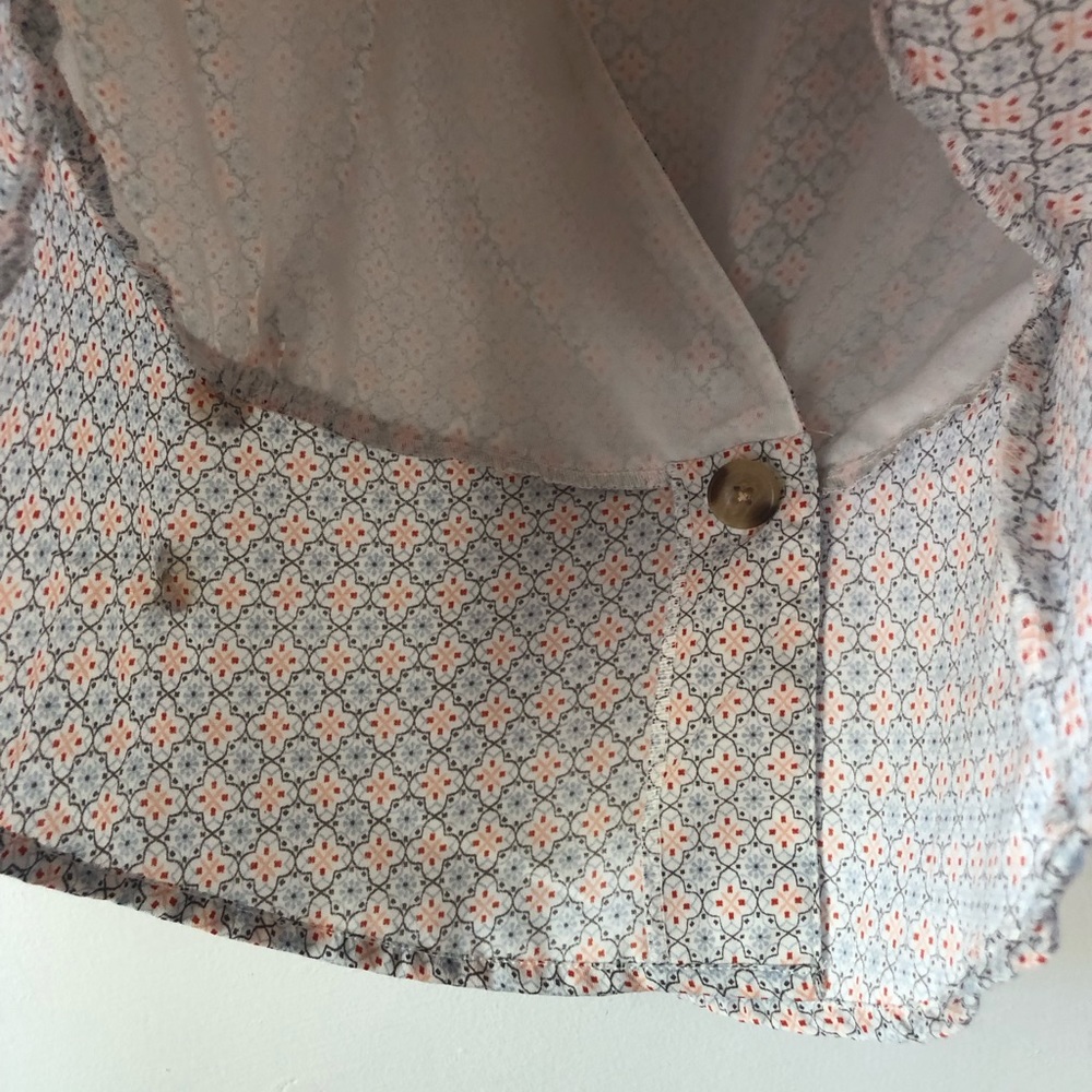 Japna women’s S wrap blouse Easter Spring career girlhoodcore fairy eclectic - Picture 10 of 10